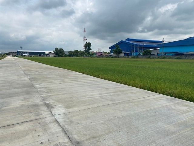 ขายที่ดินเขต EEC ผังม่วง เนื้อที่ 5 – 10 ไร่ หน้ากว้าง   ติดถนนคอนกรีต  อ.เมือง ฉะเชิงเทรา