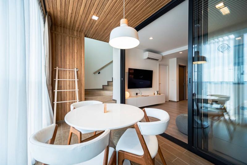 ขาย(For Sale) คอนโด : เดอะ ไลน์ พหลโยธิน อาคาร B  (The Line Phahonyothin Park B) 2 ห้องนอน 2 ห้องน้ำ(ห้อง Duplex 2 ชั้น)   พื้นที่ : 83 ตรม.