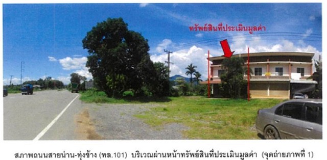 ขายอาคารพาณิชย์มือสอง อำเภอทุ่งช้าง จังหวัดน่าน