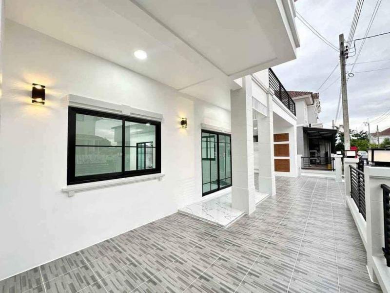 CH1087 ขายบ้านแฝด พฤกษา 26 บางใหญ่ ซอยแก้วอินท์ ฟรีโอน