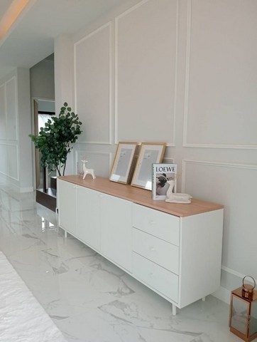 บ้านสร้างใหม่ 2 ชั้น สไตล์ดมเดิร์นคอนเทมโพรารี่ สันทราย