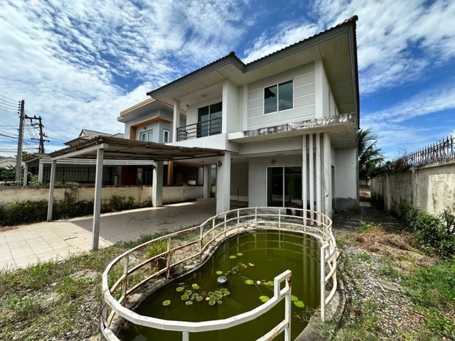 บ้านเช่า 3 นอน ราคาเบา บ้านเดี่ยว 2 ชั้น มบ.คันทรีโฮมเลค แอนด์ พาร์ค ศรีราชา TP-H0579