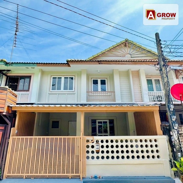 ม. พฤกษา15 บางพลี-ตำหรุ พร้อมอยู่ รีโนเวทใหม่ ทำสีใหม่ภายในภายนอก เปลี่ยนกระเบื้อง สุขภัณฑ์ใหม่