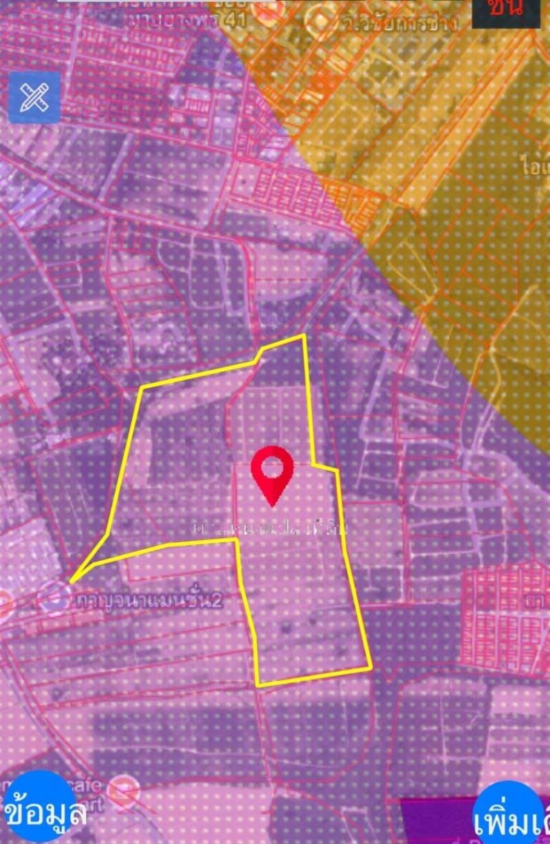 ขายที่ดินผังม่วงมาบยางพรระยอง นนสาธารณะ​เข้าออกหลายทาง ห่างจากท่าเรือแหลมฉบัง 31 กม.