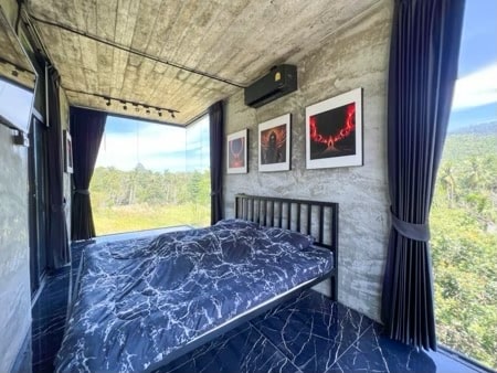 บ้านว่างให้เช่า 1นอน 2น้ำ โซนละไม ต.มะเร็ต อ.เกาะสมุย จ.สุราษฏร์ฯ วิวสวย เฟอร์ครบ