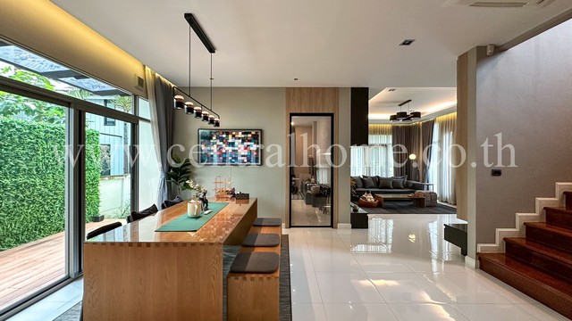 บ้านเดี่ยว เพอร์เฟค มาสเตอร์พีช เซนจูรี่ รัตนาธิเบศร์ หลังริม ติดสวน ตกแต่งตามหลักฮวงจุ้ย