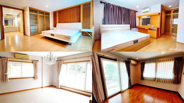 รามคำแหง148-154 BTS น้อมเกล้า 5นอน ให้เช่าบ้านเดี่ยวหรู 2 ชั้น 98ตรว. 250ตรม. 4น้ำ 3จอดรถ 7แอร์ ทำเลดีมาก