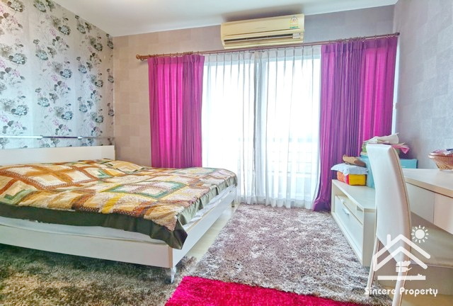 ขายห้องสวย เอกคอนโดวิว ชลบุรี มีสระว่ายน้ำในร่ม และที่จอดรถยนต์ส่วนตัว (EAK Condoview Chonburi)