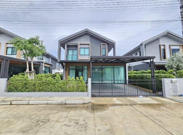  ให้เช่าบ้านเดี่ยว หมู่บ้าน คณาสิริ ราชพฤษ-346 ใกล้เซ็นทรัล พลาซ่า เวสต์เกต