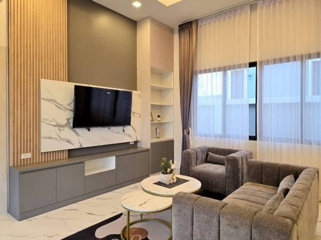 ขายบ้านพลูวิลล่าพร้อมเข้าอยู่ โครงการพาร์คไซด์ หนองปรือ บางละมุง ชลบุรี FP-H0490