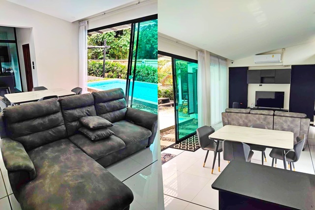 เฟอร์ครบ ใหม่ แม่ปะ  Pool villa ใหญ่มาก  2-3นอนใหญ่  แม็คโคร แม่สอด โรบินสัน  ให้เช่าบ้าน 80 ตร.ว 250 ตรม. 3น้ำ