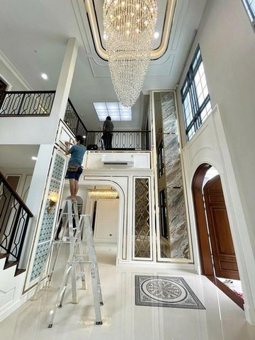 C4619 ขายบ้านหรู 2 ชั้น  โครงการTHE PALAZZO ปิ่นเกล้า ติดถนนบรมราชชนนี ตกแต่งพร้อมอยู่ ใกล้ทางด่วน ใกล้ถนนราชพฤกษ์