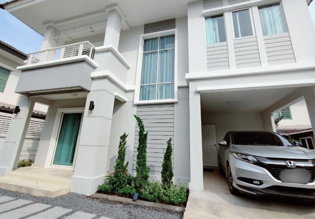 ให้เช่าบ้านเดี่ยว หมู่บ้านพฤกษาวิลเลจ เดอะซีซัน ร่มเกล้า-ลาดกระบัง 