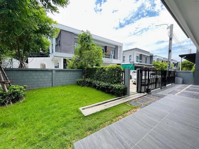 ขายบ้านเดี่ยว 2 ชั้น The City สุขุมวิท-อ่อนนุช  68 ตรว. บ้านใหม่ แปลงมุม มีพื้นที่สวนด้านหน้าและด้านข้าง