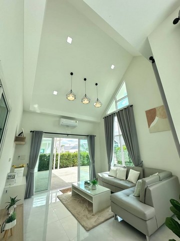 บ้านเดี่ยว สไตล์โมเดิร์นนอร์ดิก หนองหาร สันทราย