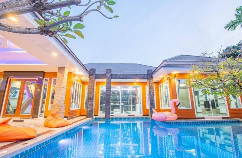 ขายบ้านพูลวิลล่า พิกัด ห้วยใหญ่   ตกแต่งพร้อมเข้าอยู่ Fully Furnished