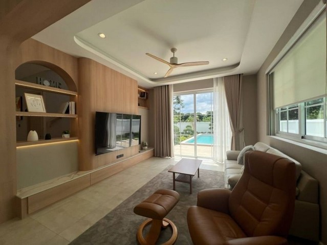 พูลวิลล่าสวย สร้างใหม่ สไตล์ญี่ปุ่น ตกแต่งสวย แม่เหียะ