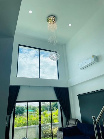 บ้าน 2 ชั้น สไตล์โมเดิร์น วิวภูเขา ทุ่งนา สันป่าตอง