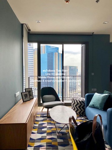 ขายคอนโดหรูพร้อมอยู่ เดอะ ไลน์ จตุจักร-หมอชิต (The Line Jatujak-Mochit) ชั้น 24 (56.75 ตร.ม. 2 น. 2 น้ำ 1 จอดรถ) ราคา 10.99 ล้านบาท