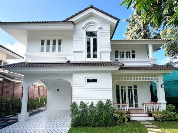 คุ้มที่สุด ขายเพียง 4.2 ล้าน 79 ตรว. กาญจน์กนก 2 บ้านเดี่ยว 2 ชั้น สไตล์โมเดิร์น ตกแต่งสวย พร้อมเข้าอยู่