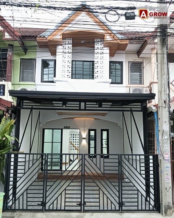 ม.มนชญา1 สายไหม 21 รีโนเวทใหม่พร้อมอยู่ แถมเฟอร์นิเจอร์สวยงามลงตัว บ้านทำเลคุณภาพ