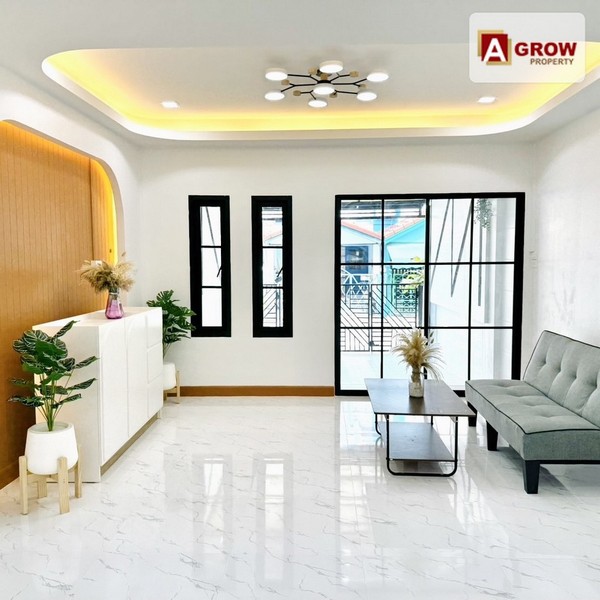 ม.มนชญา1 สายไหม 21 รีโนเวทใหม่พร้อมอยู่ แถมเฟอร์นิเจอร์สวยงามลงตัว บ้านทำเลคุณภาพ