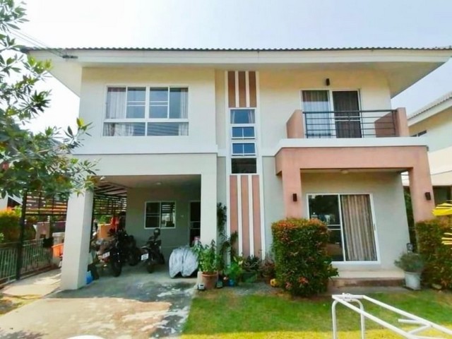 บ้านเดี่ยว 2 ชั้น ในโครงการ กาญจน์กนกวิลล์10 หางดง  