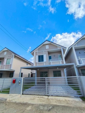 บ้านสร้างใหม่ 2 ชั้น โมเดิร์นวินเทจ สันผักหวาน หางดง