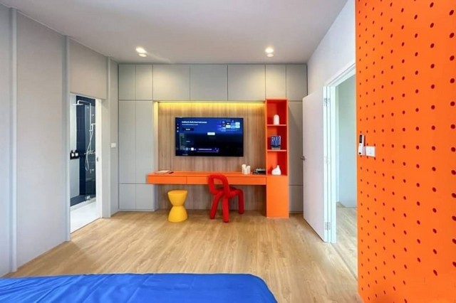 ทาว์นโฮม 2 ชั้น บ้านเปล่า สันพระเนตร สันทราย