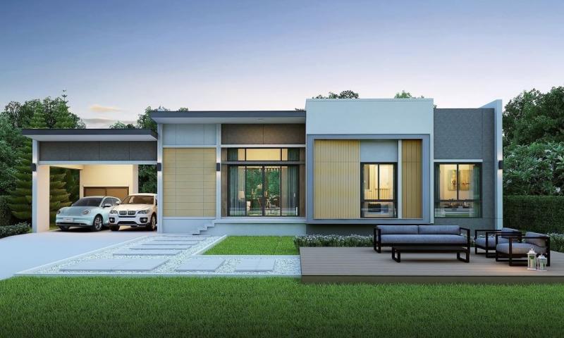 บ้านสไตล์โมเดิร์นโคซี่ ลดราคาพิเศษเหลือเพียง 2.85 ล้านบาท สันทราย ขายต่ำกว่าราคาประเมิน