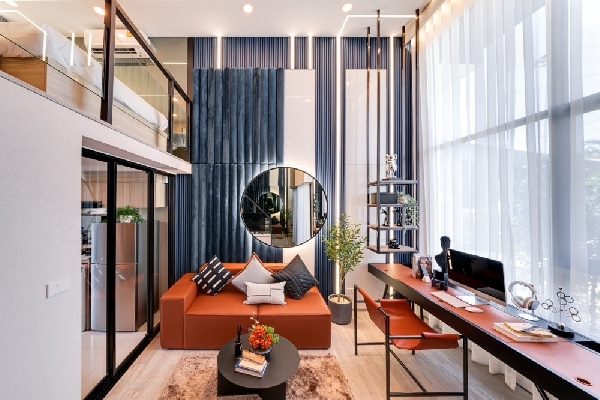 ขายดาวน์ ออริจิ้น ปลั๊ก แอนด์ เพลย์ อี22 สเตชั่น (Origin Plug & Play E22 Station) ชั้น 18 (ห้อง 2 ชั้น) Duo Space