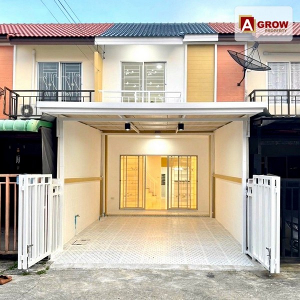 ม.ชายคลอง ซอยคิงคอง ถนนเทพารักษ์ บางบ่อ บ้านรีโนเวทใหม่พร้อมเข้าอยู่ การเดินทางสะดวก 