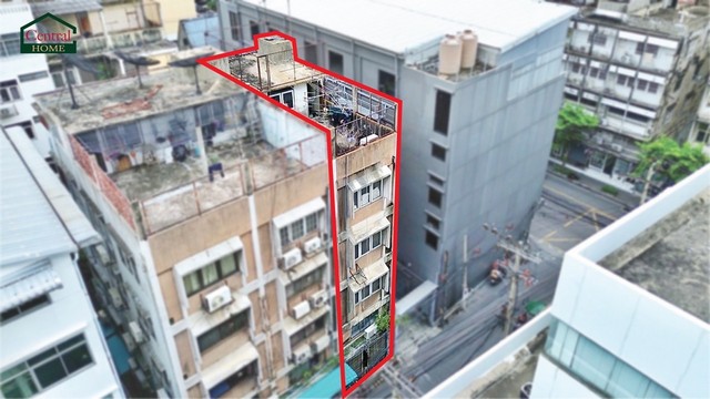 R1 อาคารพาณิชย์ สีลม 30 ซอยปราโมทย์ 2 ทำเลดีราคาถูก ใกล้ BTS สุรศักดิ์ 