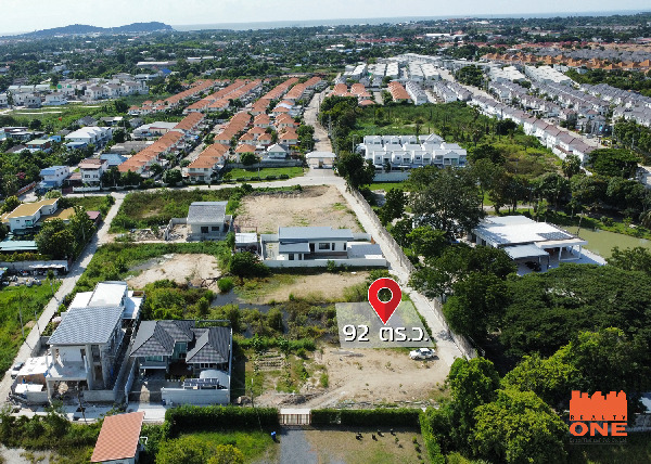 ขายที่ดินเปล่า 92 ตร.ว. อ่างศิลา ชลบุรี ใกล้ถนนสุขุมวิท เหมาะสร้างบ้าน