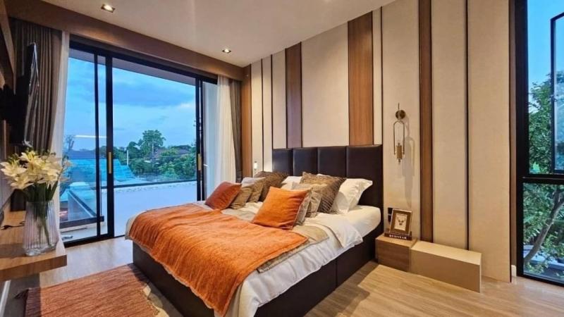 บ้านหรูพลูวิลล่า 16.5 ล้าน 108 ตรว. 4 นอน 5 น้ำ หนองผึ้ง สารภี น้ำไม่ท่วม บ้านเดี่ยว 2 ชั้น แปลงหัวมุม ตกแต่ง สไตล์โมเดิร์น