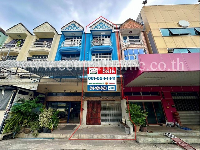 อาคารพาณิชย์ 4.5 ชั้น รีโนเวทใหม่ พร้อมทำธุรกิจ คู้บอน 27 รามอินทรา