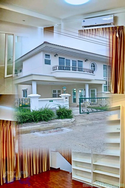 โฮมโปร บิ๊กซี ลำลูกกา 1.3 กม ให้เช่า คฤหาสน์ บ้านเดี่ยว 2 ชั้น บรรยากาศดี ร่มรื่น  ศุภาลัยการ์เด้นวิลล์  เงียบสงบ อากาศถ่ายเทได้สะดวก 3 นอน 3 น้ำ 5 แอร์ รร.วัดแจ้งลำหิน 1 กม.ตลาด มารวย หทัยราษฎร์ 1.2 กม.24,999 b-m 240 ตร.ม.60 ตร.วา.มีร้าค้า ตลาดสด ถ.หทัยราษฎร์-ลำลูกกา BTS คูคต 8.2 กม.เดินทางสะดวกfor rent Mansion 3bed HomePro Big C LamLukKa 1.3km. Good atmosphere shady 2-storey detached house 3 bath 5a/c WatChaengLamHin School 1km. Maruey Market Hathairat 1.2 km. 24,999b-m 240sq.m. 60sq.wa.There are shops fresh market Hathairat-LamLukKa Road. BTS KhuKhot 8.2km.