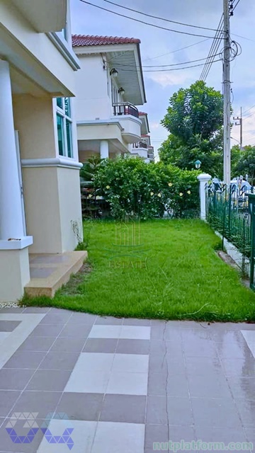 ตลาดมารวย หทัยราษฎร์ 1.2 กม.ให้เช่า คฤหาสน์ บ้านเดี่ยว 2 ชั้น โฮมโปร บิ๊กซี ลำลูกกา 1.3 กม  3นอน 3น้ำ 5แอร์240 ตร.ม.60 ตร.วา