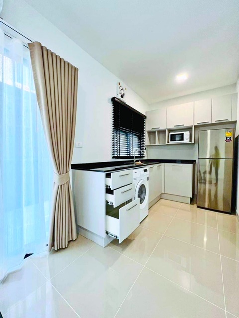 เฟอร์จัดเต็ม MRT รังสิต1.9 กม.รังสิต คลอง1 ทาวน์โฮมให้เช่า 2ชั้น 3 นอน 4 แอร์ บิ๊กซี โฮมโปร150 ตร.ม.18 ตร.วา.กรุงเทพ รังสิต 4 กม.