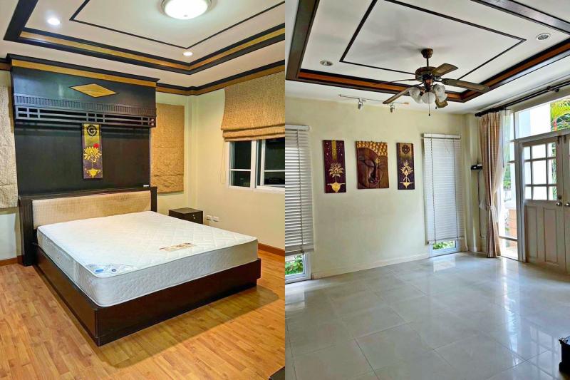 ตลาดนัมเบอร์วัน เฟอร์ครบ MRT ศรีอุดม ให้เช่าบ้านเดี่ยว 2 ชั้น 62 ตร.วา.3 นอน 3น้ำ 3แอร์ 3จอด รร.นานาชาติ ไทย-จีน 29,999 b-m