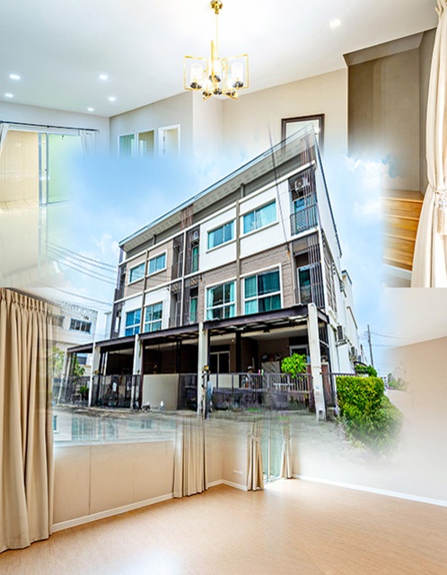 ขาย/ให้เช่าทาวน์โฮมโฮม office 3 ชั้น รพ.จุฬารัตน์9 สภาพใหม่ สุดหรู เฟอร์ บิวท์อินจัดเต็ม อยู่อาศัย บ้านสวย 3 นอน 3 น้ำ ม.รามคำแหง 2 178 ตร.ม.20 ตร.วา.ใกล้คลับเฮ้าส์ 16,999 b-m ขาย 3.9 ล้าน ทำเลดี เดินทางสะดวก กิ่งแก้ว กาญจนาภิเษก Airport สุวรรณภูมิ 4.1 กม.Chularat Hospital 9, residential, for sale/rent, townhome, office, 3 floors, beautiful house, 3 bedrooms, 3 bathrooms, Ramkhamhaeng Village 2, 178 sq m, 20 sq m, near club house, 16,999 b-m, selling for 3.9 million, good location Convenient transportation, King Kaew Kanchanaphisek Airport Suvarnabhumi 4.1 km. New condition, luxurious. Fully built-in furnitureเฉลิมพระเ