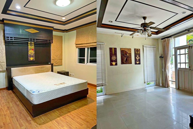 ตลาดนัมเบอร์วัน เฟอร์ครบ MRT ศรีอุดม ให้เช่าบ้านเดี่ยว 2 ชั้น 62 ตร.วา.3 นอน 3น้ำ 3แอร์ 3จอด รร.นานาชาติ ไทย-จีน 29,999 b-m