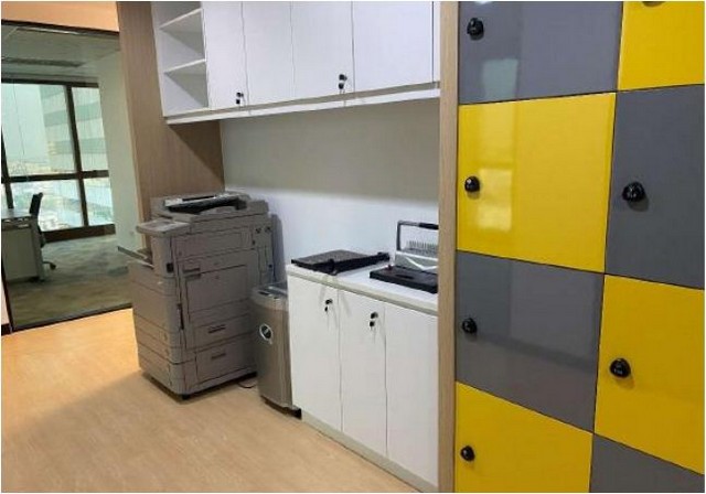 ออฟฟิศตกแต่งพร้อมใช้ รัชดา ห้วยขวาง  อาคารเมืองไทยภัทร มีพนักงาน 1 ท่านขึ้นไป