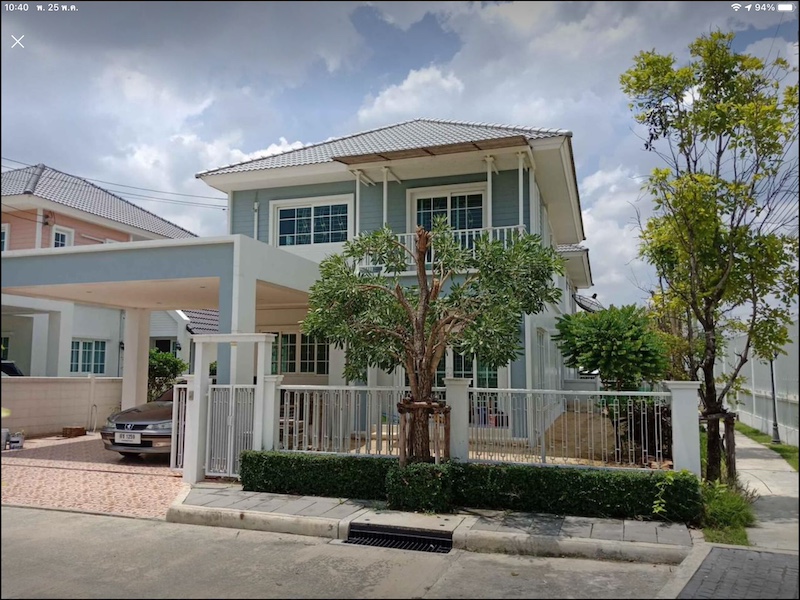 BH3241  ให้เช่าบ้านเปล่า 59 ตร.ว. 3 ห้องนอน วิวสนามกอล์ฟ ซอยชวนชื่นไพร์ม บางคูวัด ปทุมธานี ใกล้สนามทางด่วน