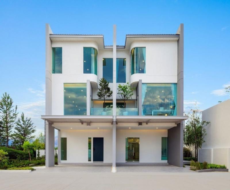 ราคาเริ่มต้นที่ 4.2 ล้าน โซนสุเทพ อำเภอเมือง บ้านสร้างใหม่ ทาวน์โฮม บ้านแฝด ใจกลางเมือง ออกแบบ แบบ ULTRA MODERN DESIGN