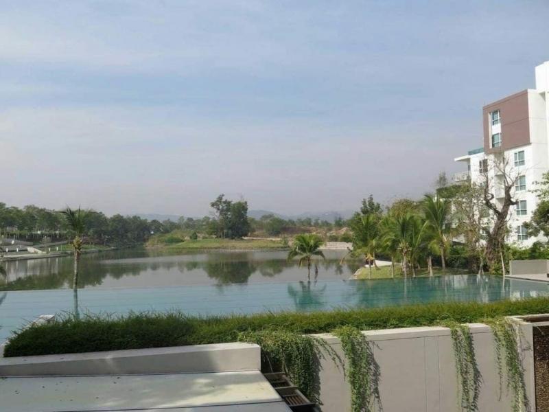 ขายคอนโดสวยๆ 1.79 ล้าน 34.88 ตรม. North 3 condo ในโครงการ Serene Lake แม่เหียะ ห้องกว้าง บรรยากาศดี เฟอร์นิเจอร์ครบ พร้อมเข้าอยู่