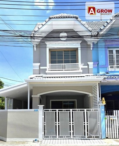 ม. มนวดีเอ็กคลูซีฟ ห้องมุมถนนเมน หน้าโครงการหลังแรกฝั่งซ้าย บ้านรีโนเวทใหม่พร้อมอยู่ ทำเลคุณภาพ