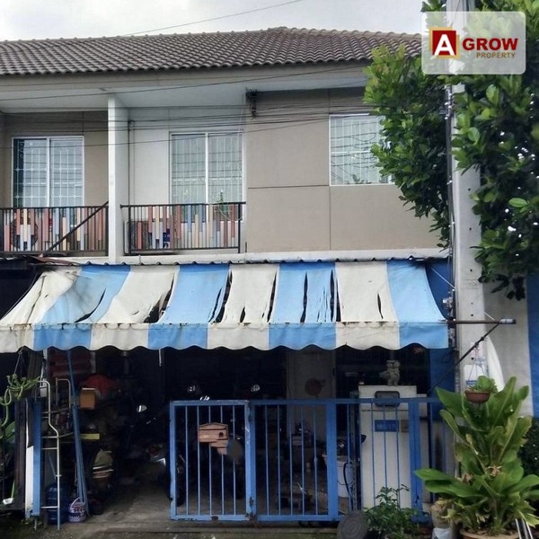 ม.พฤกษา104 สุขุมวิท-แพรกษา  บ้านหลังมุมทำเลค้าขาย ขายตามสภาพ สามารถต่อรองราคาได้