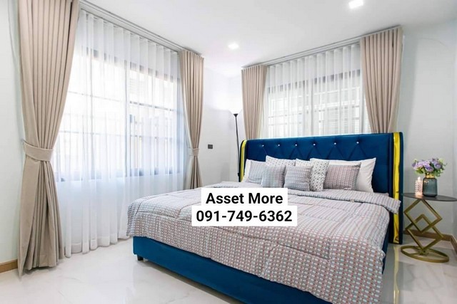 ให้เช่าบ้านเดี่ยว ย่านห้วยขวาง 5 นอน  ใกล้โรงเรียนนานาชาติ  Regent  KIS  SISB