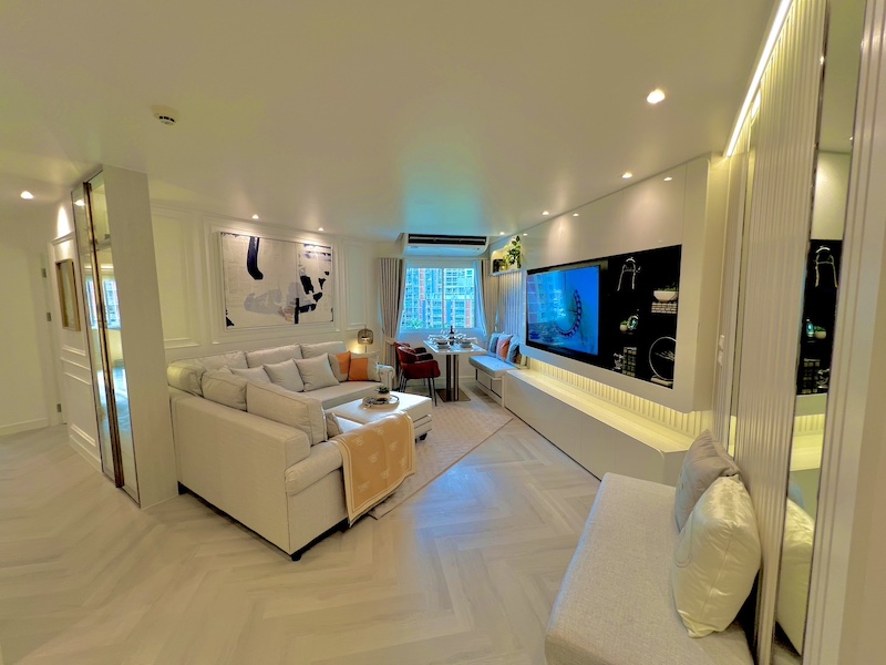 BS910 ขายคอนโดฟอร์จูนทาวน์ 2 นอน 2 น้ำ ขนาด 86 ตร.ม. ชั้น 12 ใกล้สาทร ตรงข้ามโรงเรียนนานาชาติ Aster